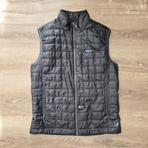 Patagonia Gray Nano Vest Puffer Medium